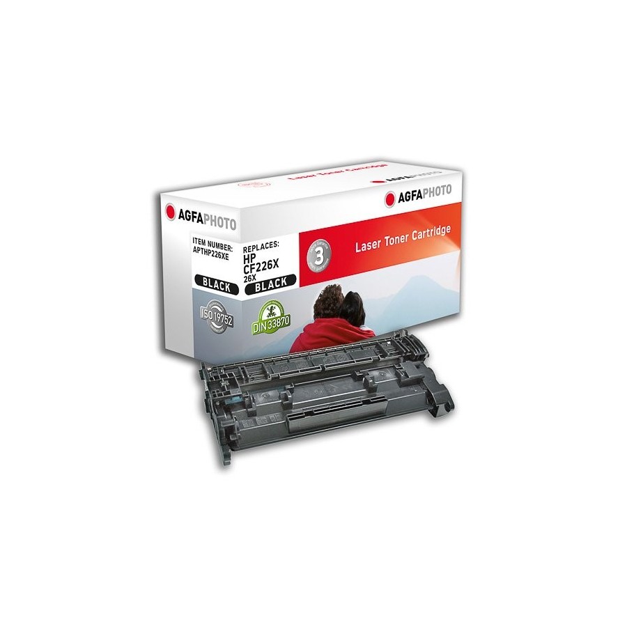 Agfaphoto toner apthp226xe reemplaza hp cf226x 26x bk