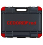 Gedore juego de llaves de tubo , 1/4 "+ 3/8" + 1/2 ", 172 piezas