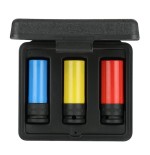 Gedore juego de llaves de vaso 1/2 ", 3 piezas