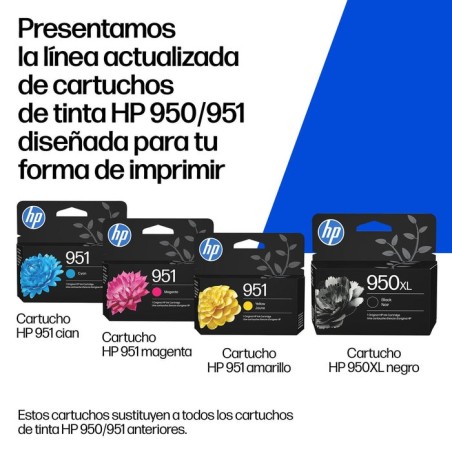 Tinta original hp 951 officejet amarillo 1 pieza(s)