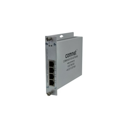 Comnet cnfe4sms self managed switch, 4 ports 10/100tx rj45 psu included