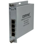 Comnet cnfe4sms self managed switch, 4 ports 10/100tx rj45 psu included