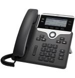 Cisco 7841 teléfono ip negro, plata terminal con conexión por cable lcd 4 líneas
