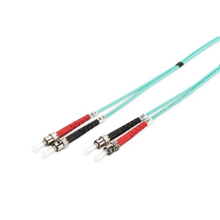 Digitus dk-2511-03/3 cable lwl om3 st / st 3.0m mu duplex st a stmm om3 50 / 1253.0m