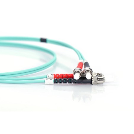 Digitus dk-2511-03/3 cable lwl om3 st / st 3.0m mu duplex st a stmm om3 50 / 1253.0m