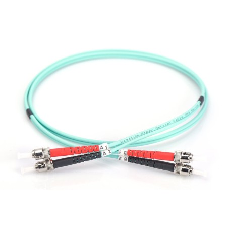 Digitus dk-2511-03/3 cable lwl om3 st / st 3.0m mu duplex st a stmm om3 50 / 1253.0m