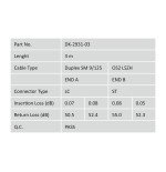 Digitus dk-2931-03 cable de fibra optica 3 m st/bfoc sc amarillo