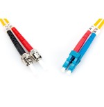 Digitus dk-2931-03 cable de fibra optica 3 m st/bfoc sc amarillo