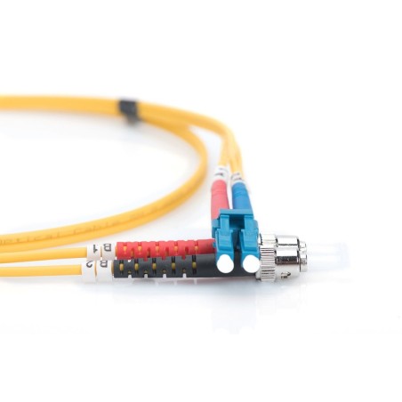 Digitus dk-2931-03 cable de fibra optica 3 m st/bfoc sc amarillo
