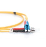 Digitus dk-2931-03 cable de fibra optica 3 m st/bfoc sc amarillo