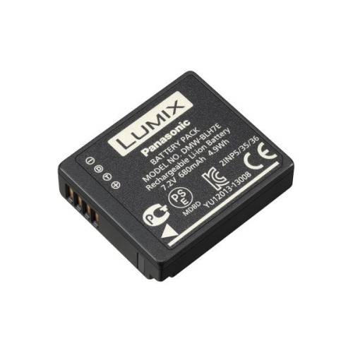 Panasonic dmw-blh7e batería para cámara/grabadora ión de litio 680 mah
