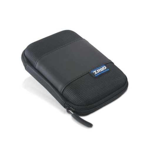 Tooq estuche para carcasa externa 2.5" - correa interior de fijacion - cierre de cremallera - negro