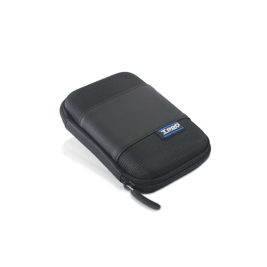 Tooq estuche para carcasa externa 2.5" - correa interior de fijacion - cierre de cremallera - negro