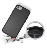 Eiger north case, phone case negro iphone se (2020), iphone 8, iphone 7