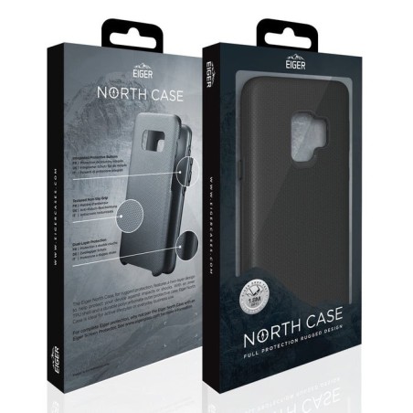 Eiger north case, phone case negro iphone se (2020), iphone 8, iphone 7