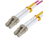 Microconnect fib440401p cable de fibra optica 1 m lc/pc púrpura