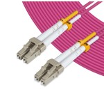 Microconnect 3m lc/upc-lc/upc cable de fibra optica lc/upc om4 violeta
