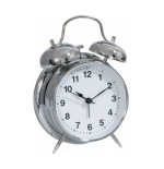 Technoline 01844 despertador reloj despertador analógico acero inoxidable