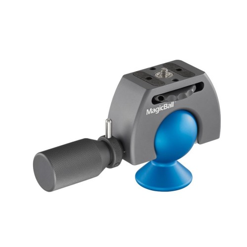 Novoflex magic ball 50 cabeza de tripode gris 1/4, 3/8" pelota