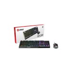 Teclado español msi vigor gk30 gaming + clutch gm11 ratón gaming 5000dpi
