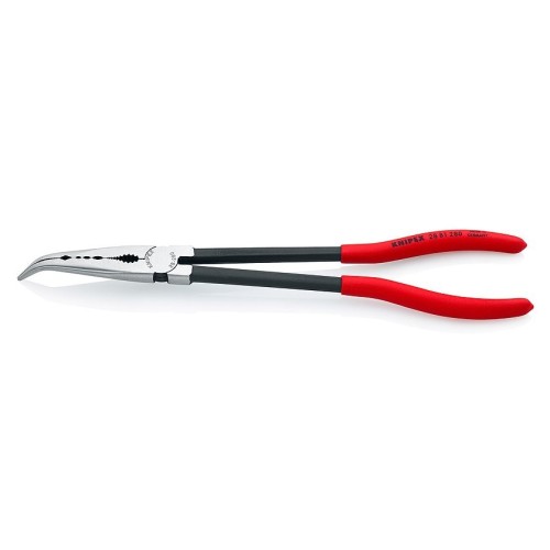 Knipex 2881280 alicates de punta de aguja de largo alcance con perfiles transversales
