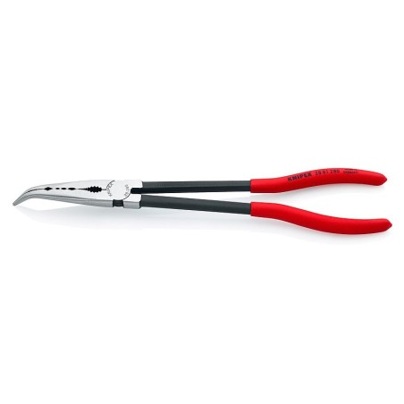 Knipex 2881280 alicates de punta de aguja de largo alcance con perfiles transversales