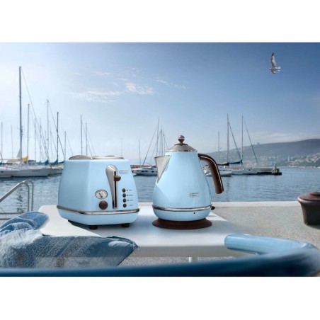 Delonghi kbov 2001.az icona vintage tetera 2000w azul
