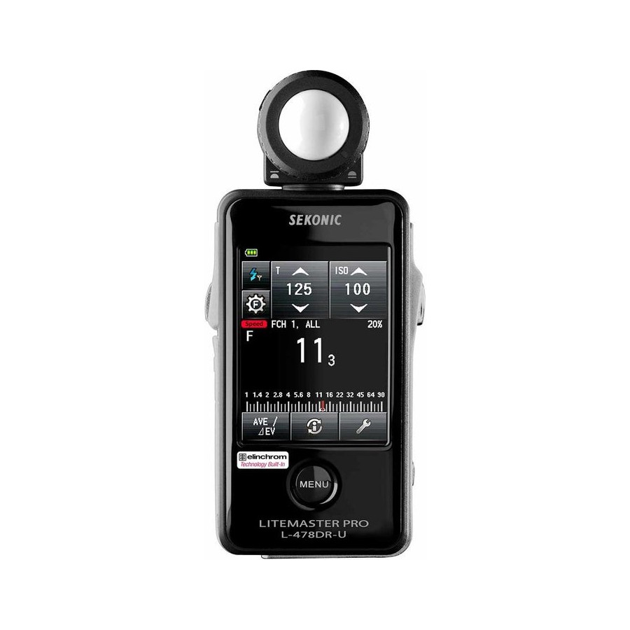 Sekonic l-478dr-el medidor de luz negro