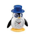 Mebus 26514 reloj despertador para nios pingino colores surtidos