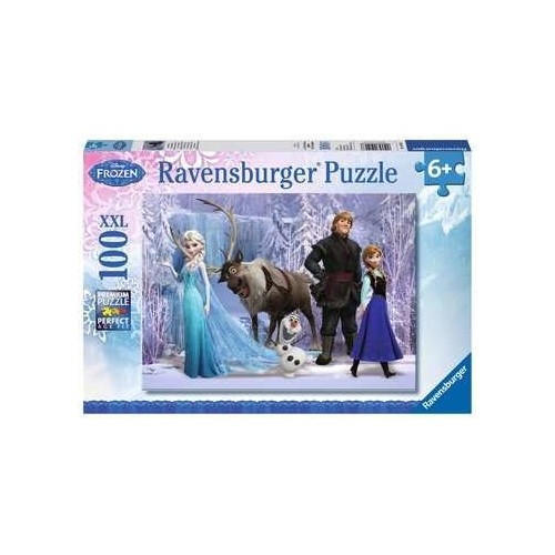 Ravensburger in the realm of snow 100 piezas xxl disney frozen
