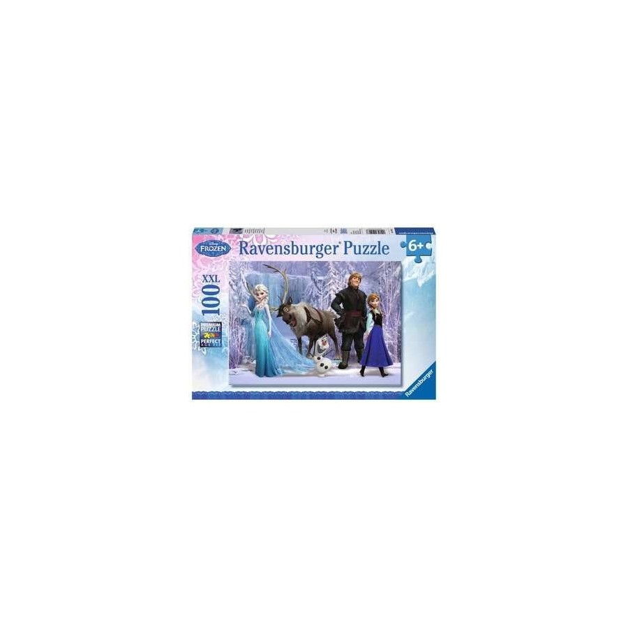 Ravensburger in the realm of snow 100 piezas xxl disney frozen