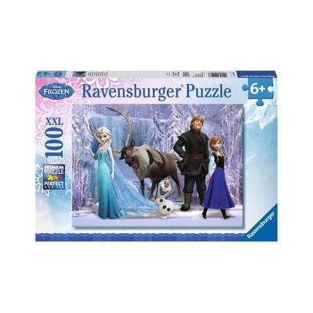 Ravensburger in the realm of snow 100 piezas xxl disney frozen