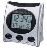 Technoline wt 221 reloj despertador digital plata