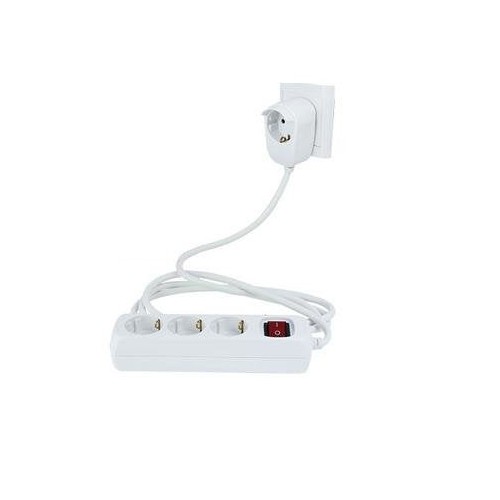 Rev 0012392114 base múltiple 2 m 4 salidas ac interior blanco