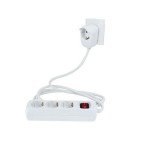 Rev 0012392114 base múltiple 2 m 4 salidas ac interior blanco