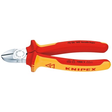 Knipex alicates de corte vde 160 mm