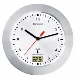 Bresser mytime bath white radio controlled bathroom clock
