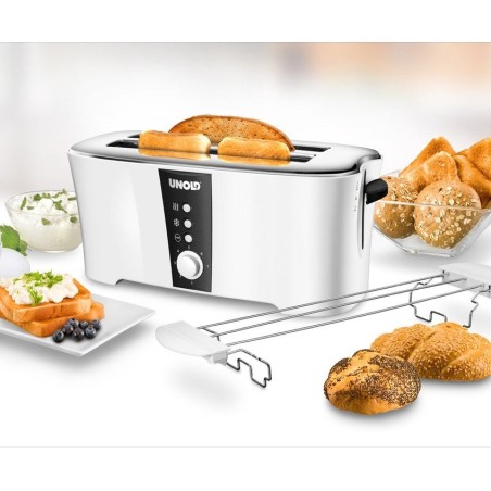 Tostadora unold 38020, 4 rebanada(s) negro, blanco 1350 w