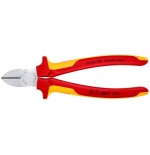 Alicates de corte diagonal knipex cromado 180 mm