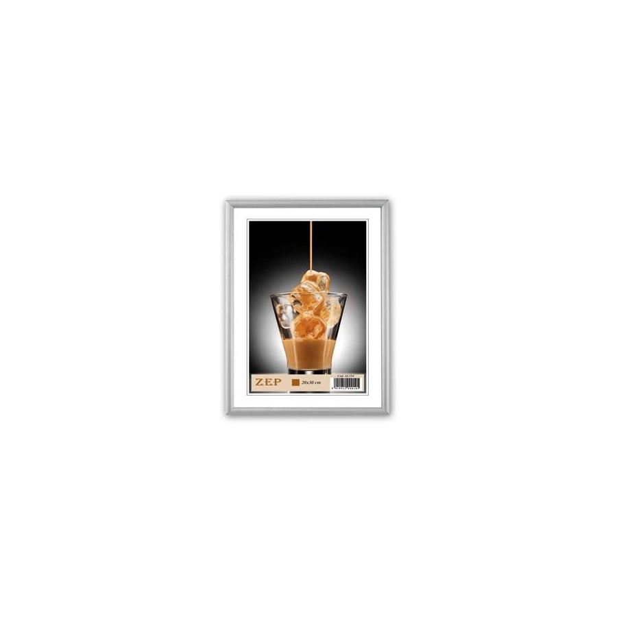 Zep basic silver           30x40 aluminium frame            al1s5
