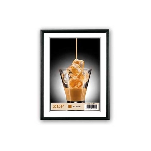 Zep basic black            20x30 aluminium frame            al1b4