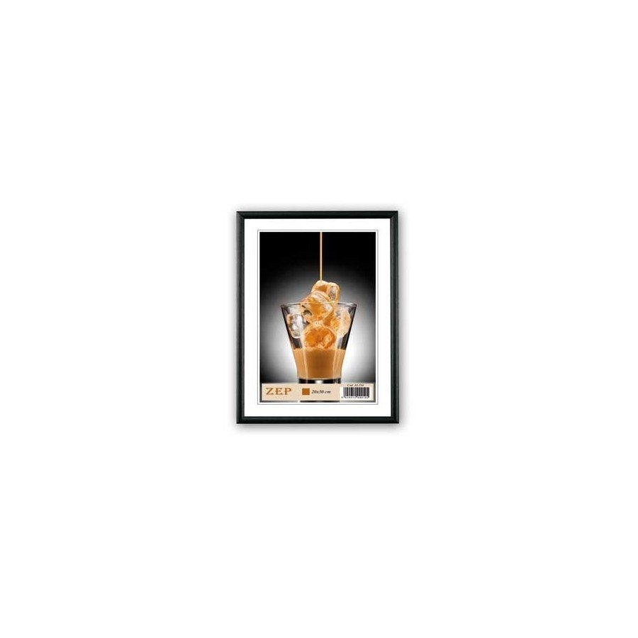 Zep basic black            20x30 aluminium frame            al1b4