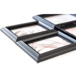 Set de 10 cuadros nielsen resina negra 8999324