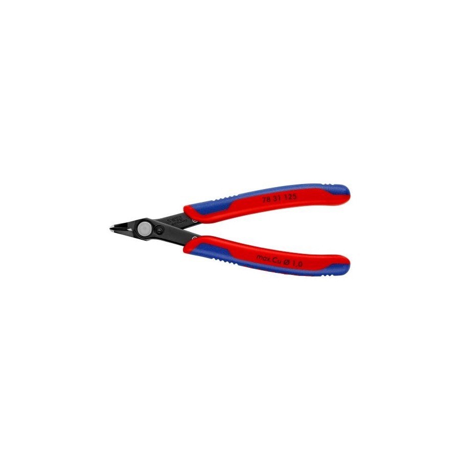 Knipex electronic super knips 78 31 125, pinzas electrónicas 7831125