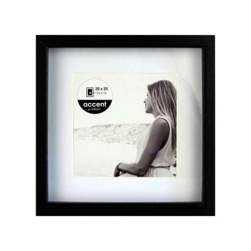 Nielsen aura negro 20x20 madera incl. passepartout 1115000