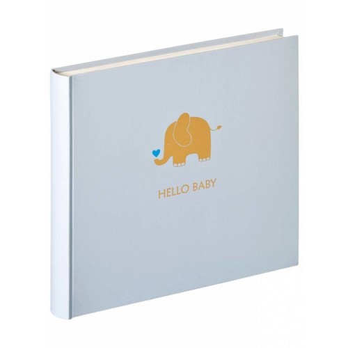 Walther design uk-148-l álbum de foto y protector azul 50 hojas