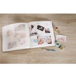 Walther design uk-148-l álbum de foto y protector azul 50 hojas