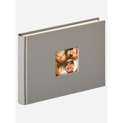 Walther design fa-207-x álbum de foto y protector gris 40 hojas