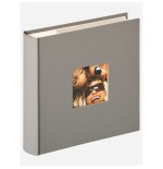 Walther design me-110-x álbum de foto y protector gris 200 hojas