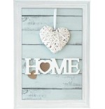 Zep vintage white          30x40 wooden frame              t15434